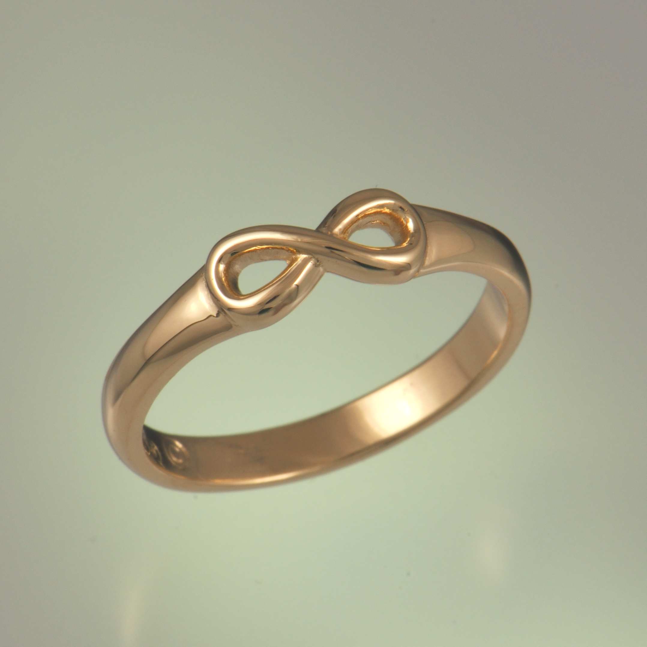 Amazon.com: Gold Tone Sterling Silver Stackable 2.5mm Infinity Symbol Ring  Size 6: Clothing, Shoes & Jewelry